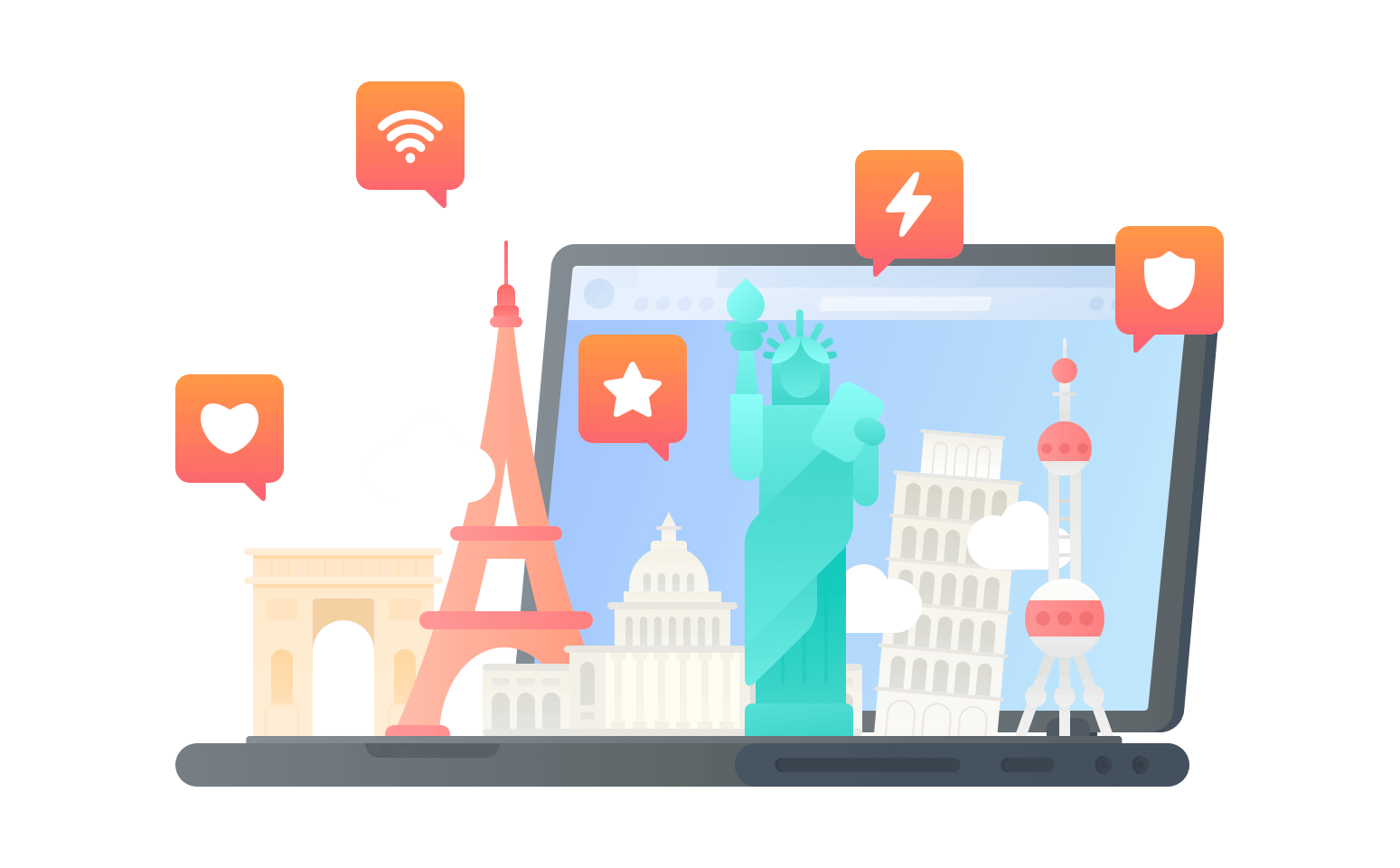 海外回国VPN - 亮讯加速器